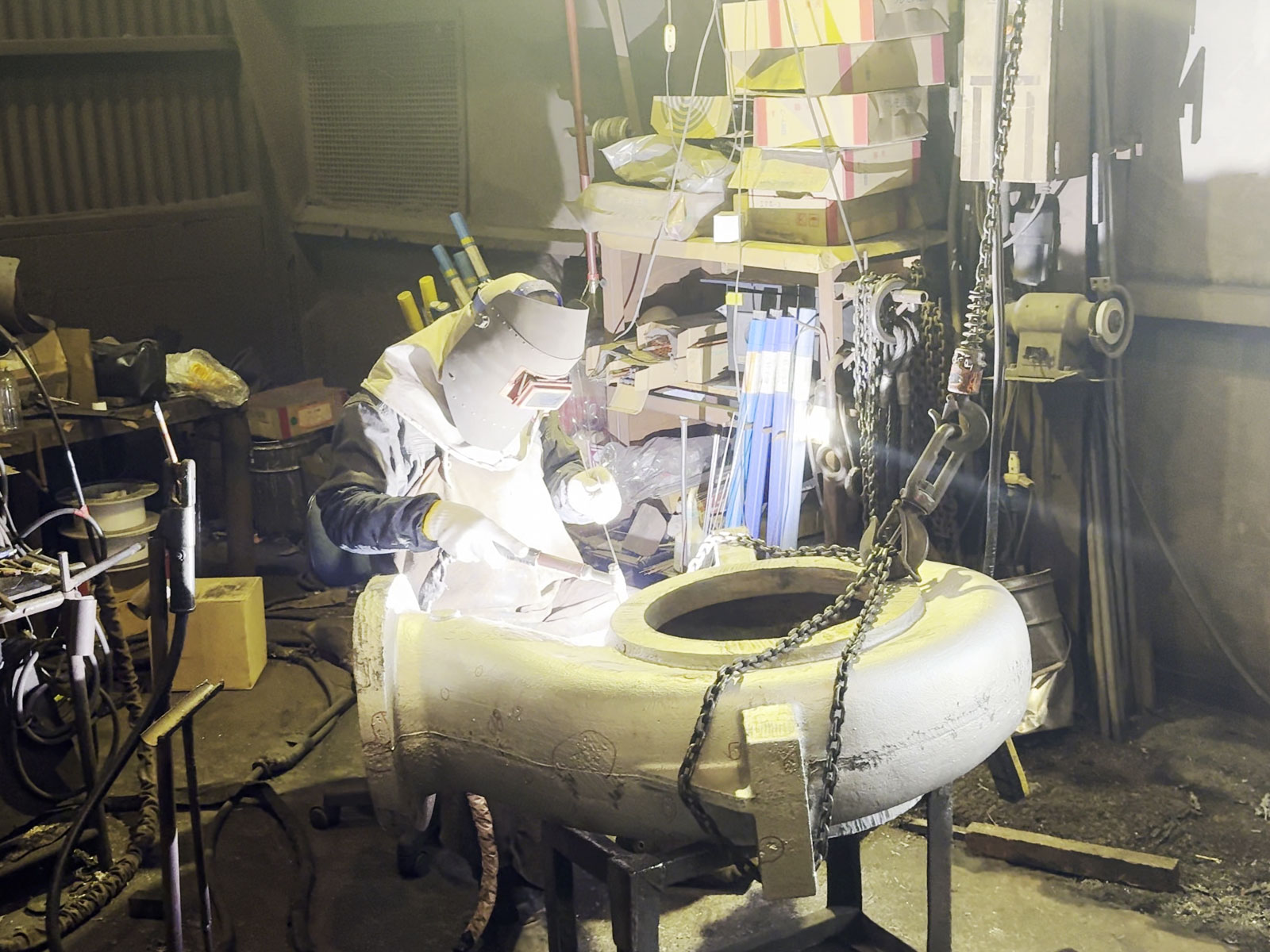 作業 - ガウジング